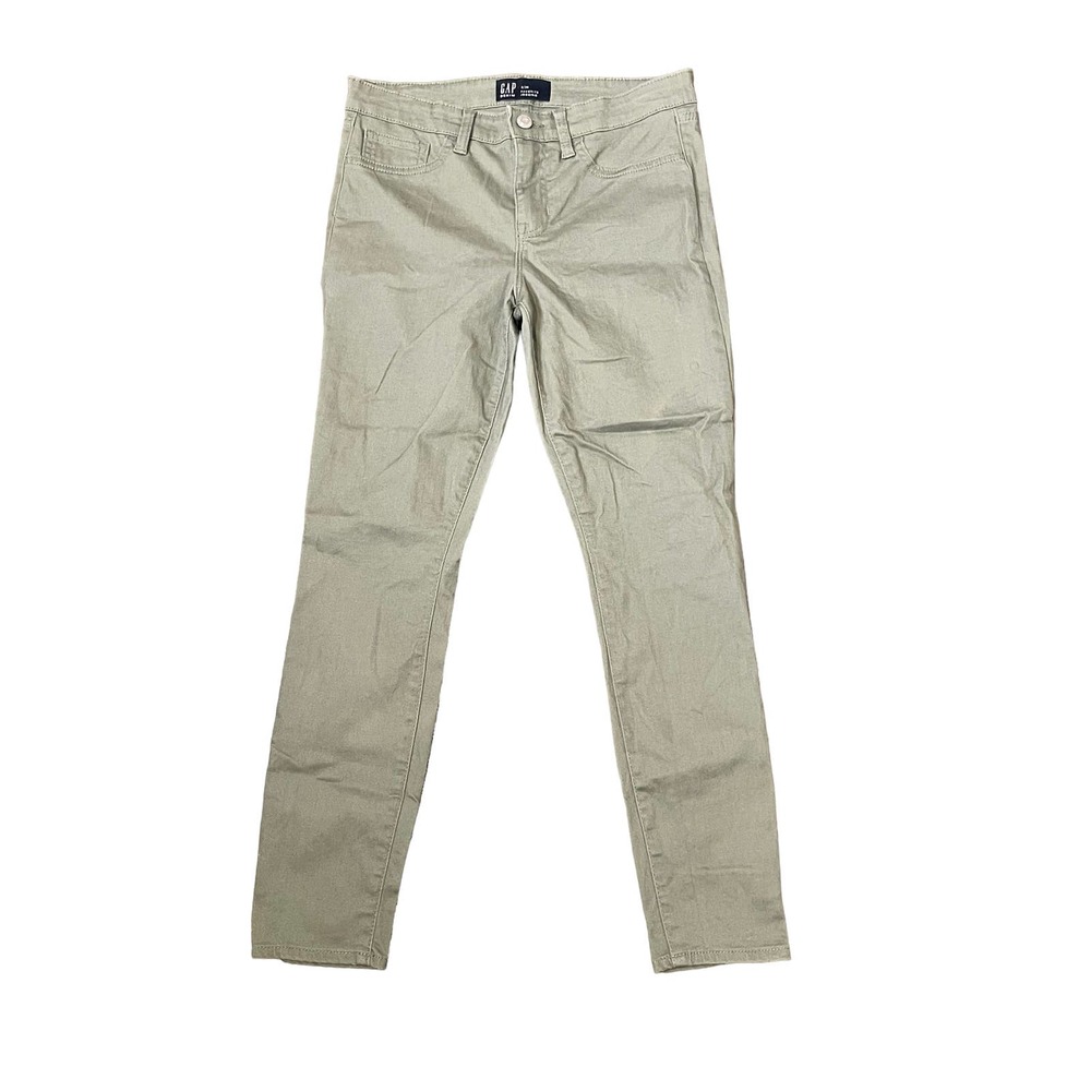 Gap Women's‎ Jeans Favorite Jegging Ankle Mid-Rise Stretch Light Gray Size 2/26